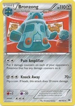 Bronzong 096/162 - XY BREAKthrough Reverse Holofoil