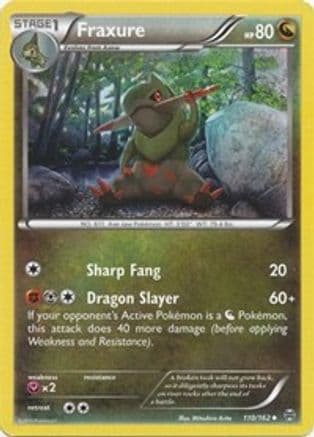 Fraxure 110/162 - XY BREAKthrough Reverse Holofoil