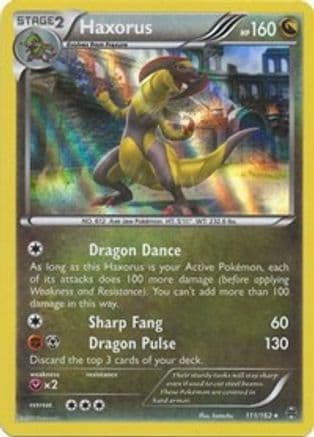Haxorus 111/162 - XY BREAKthrough Reverse Holofoil