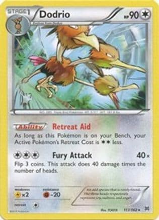 Dodrio 117/162 - XY BREAKthrough Reverse Holofoil