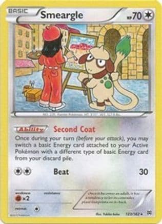 Smeargle 123/162 - XY BREAKthrough Reverse Holofoil