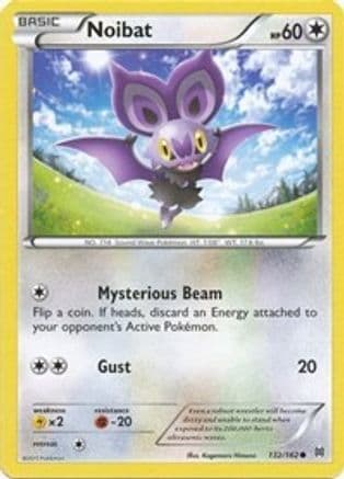 Noibat 132/162 - XY BREAKthrough Reverse Holofoil