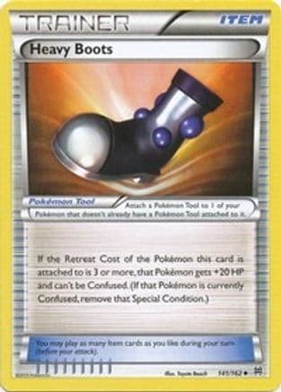 Heavy Boots 141/162 - XY BREAKthrough Reverse Holofoil