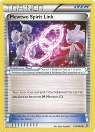 Mewtwo Spirit Link 144/162 - XY BREAKthrough Reverse Holofoil