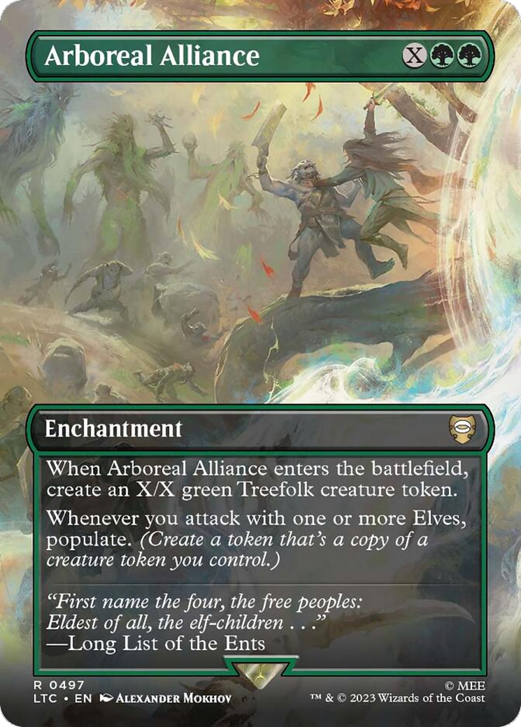 Arboreal Alliance (LTC-497) - Tales of Middle-earth Commander (Borderless)
