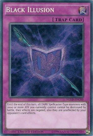 Black Illusion (YGLD-ENC00) - King of Games: Yugi's Legendary Decks Unlimited