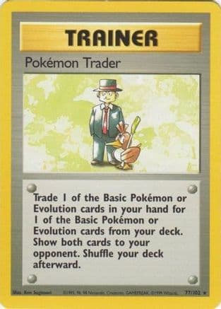 Pokemon Trader 077/102 - Base Set