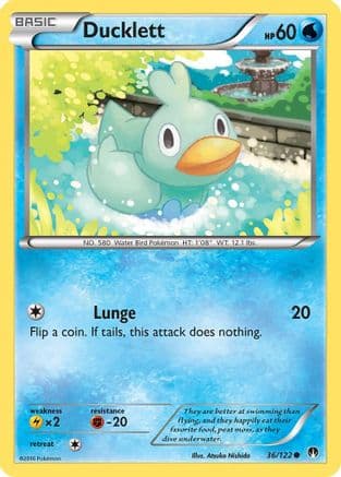 Ducklett 036/122 - XY BREAKpoint