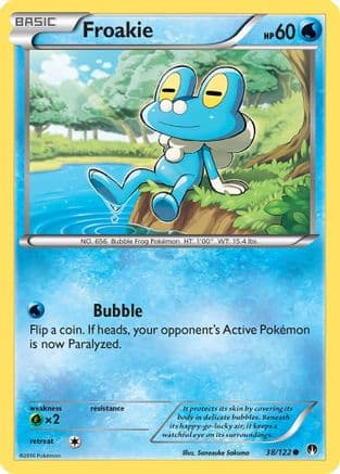 Froakie 038/122 - XY BREAKpoint Reverse Holofoil