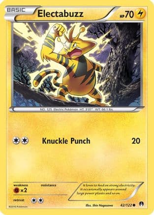 Electabuzz 042/122 - XY BREAKpoint