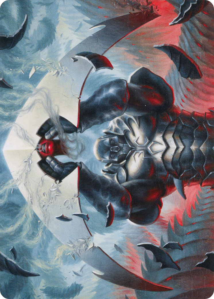 Mirrodin Avenged // Mirrodin Avenged (AMOM-026) - March of the Machine Art Series (Borderless)