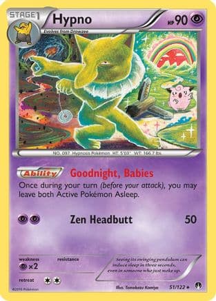 Hypno 051/122 - XY BREAKpoint Reverse Holofoil