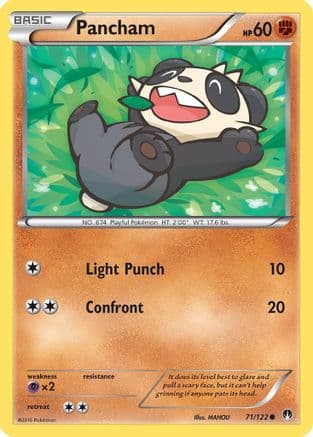 Pancham 071/122 - XY BREAKpoint Reverse Holofoil