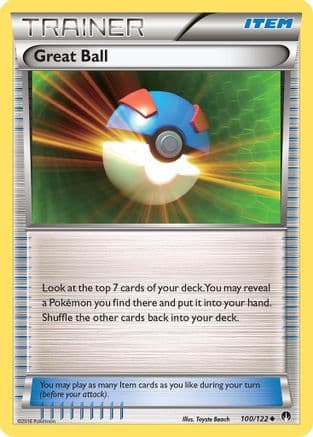 Great Ball 100/122 - XY BREAKpoint Reverse Holofoil