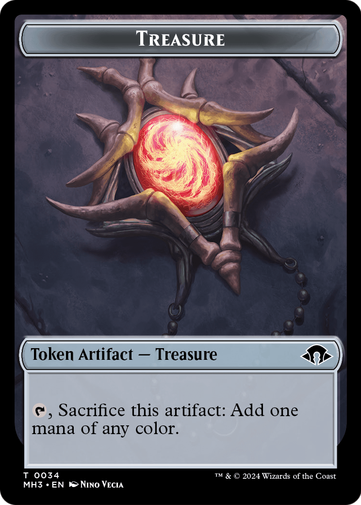 Treasure (TMH3-034) - Modern Horizons 3 Tokens Foil