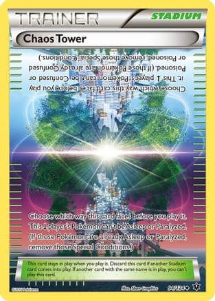 Chaos Tower 094 XY Fates Collide - Uncommon