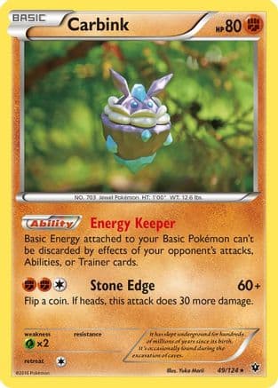 Carbink 049/124 - XY Fates Collide Reverse Holofoil