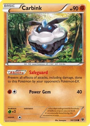 Carbink 050/124 - XY Fates Collide Reverse Holofoil