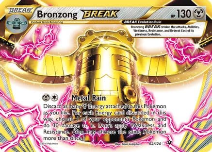 Bronzong BREAK 062/124 - XY Fates Collide Holofoil