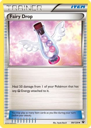 Fairy Drop 099/124 - XY Fates Collide Reverse Holofoil