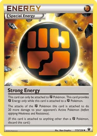 Strong Energy 115/124 - XY Fates Collide Reverse Holofoil