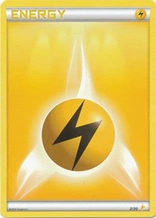 Lightning Energy 2- XY Trainer Kit Pikachu Libre & Suicune