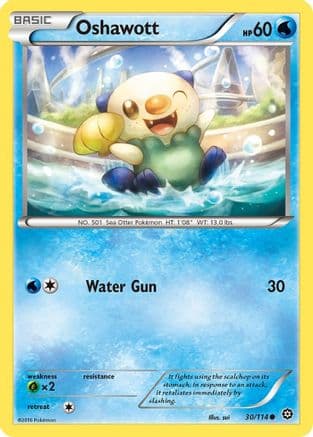 Oshawott 030/114 - XY Steam Siege