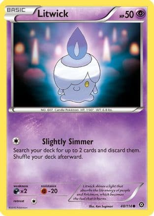 Litwick 048/114 - XY Steam Siege Reverse Holofoil