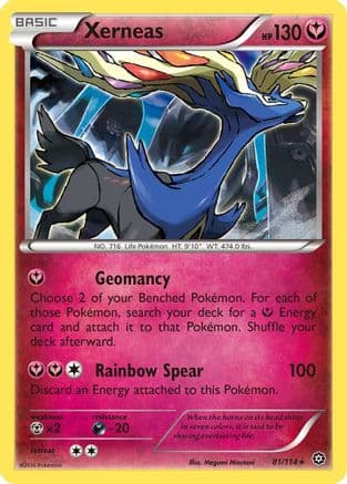 Xerneas 081/114 - XY Steam Siege Reverse Holofoil