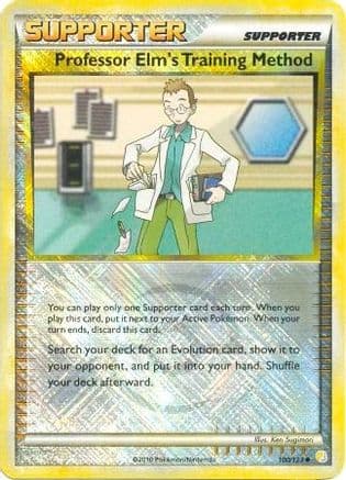 Professor Elm's Training Method (League Promo) 100/123 - League & Championship Cards Reverse Holofoil