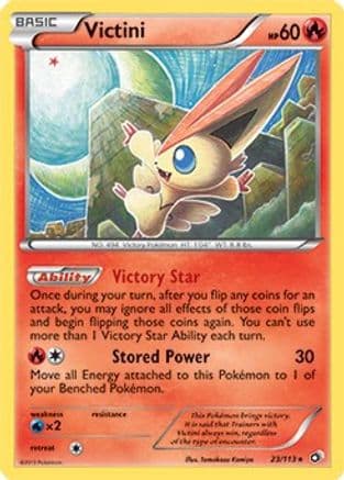Victini (BW Legendary Treasures) 023/113 - Deck Exclusives