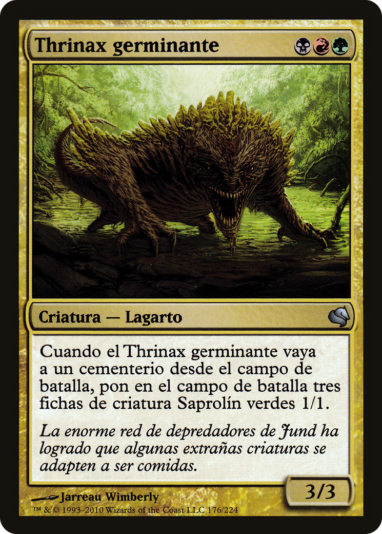Sprouting Thrinax (PS11-176) - Salvat 2011