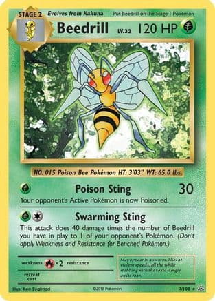 Beedrill 007/108 - XY Evolutions