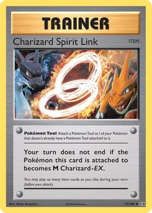 Charizard Spirit Link 075/108 - XY Evolutions Reverse Holofoil