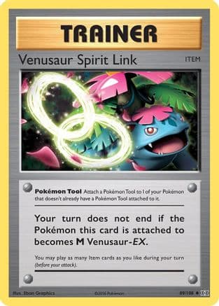 Venusaur Spirit Link 089/108 - XY Evolutions Reverse Holofoil