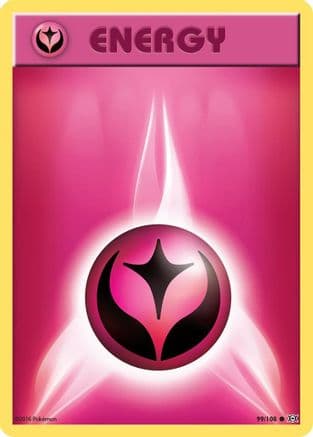 Fairy Energy 099/108 - XY Evolutions Reverse Holofoil