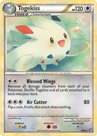 Togekiss (HGSS Undaunted) 9/090 - Deck Exclusives