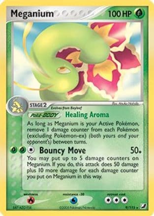 Meganium (EX Unseen Forces) 9/115 - Deck Exclusives