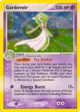 Gardevoir (Holo) 7- EX Battle Stadium Holofoil