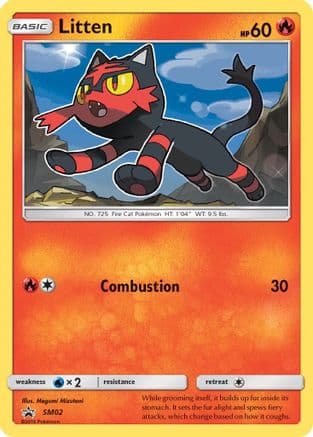 Litten SM02 SM02/248 - SM Promos Holofoil