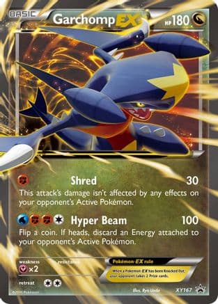 Garchomp EX XY167 XY167/211 - XY Promos Holofoil