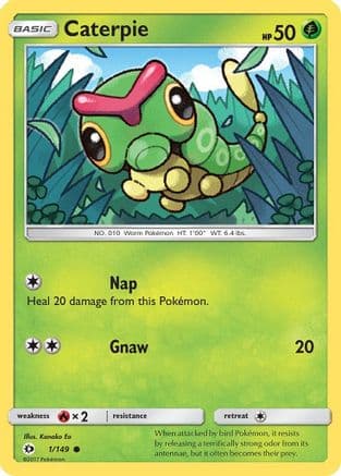 Caterpie 001/149 - SM Base Set