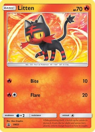 Litten SM23 SM23/248 - SM Promos Holofoil