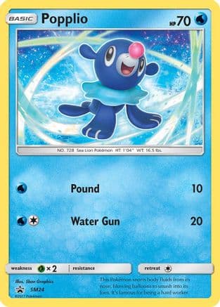 Popplio SM24 SM24/248 - SM Promos Holofoil