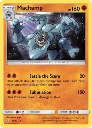 Machamp 065/145 - SM Guardians Rising Reverse Holofoil