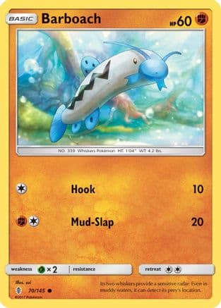 Barboach 070/145 - SM Guardians Rising Reverse Holofoil
