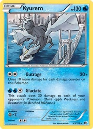 Kyurem (BW Legendary Treasures) 43/113 - Deck Exclusives