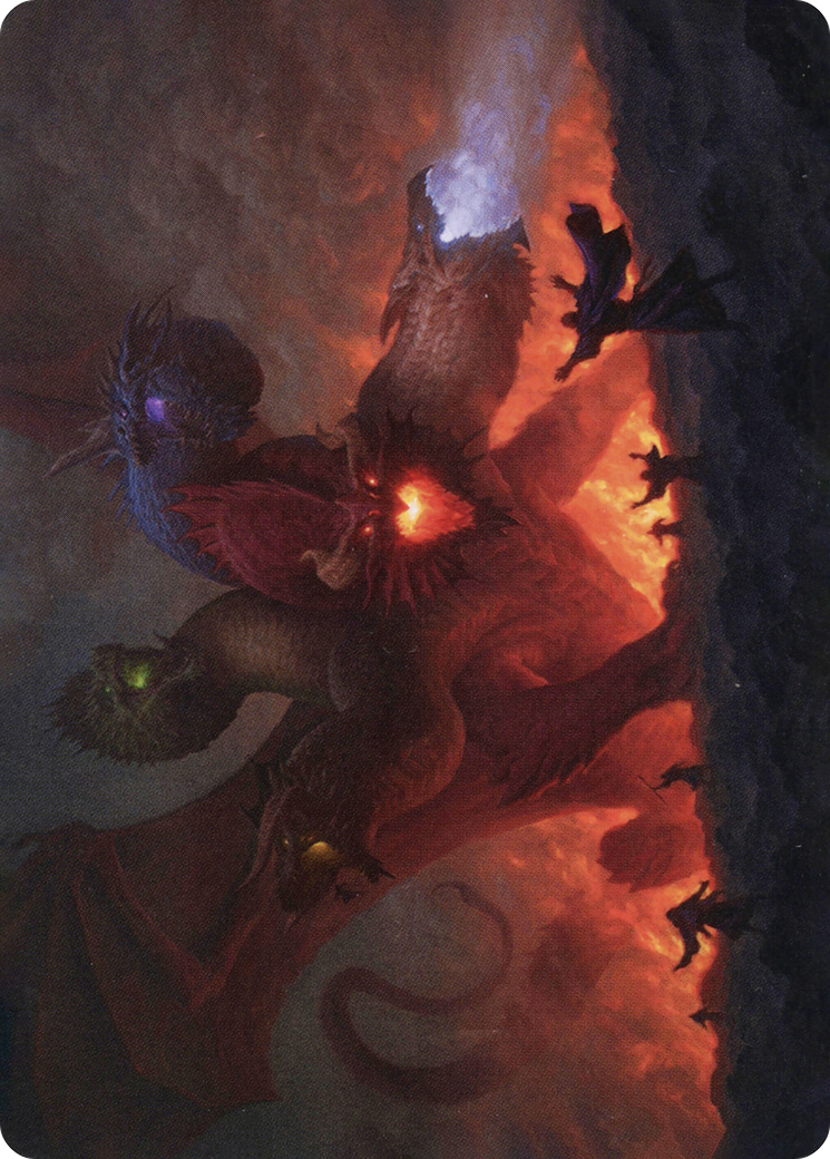 Tiamat // Tiamat (AAFR-026) - Adventures in the Forgotten Realms Art Series (Borderless) Foil