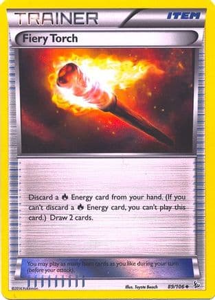 Fiery Torch (Sheen Holo) 089/106 - Miscellaneous Cards & Products Reverse Holofoil