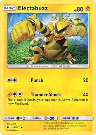 Electabuzz - SM Burning Shadows